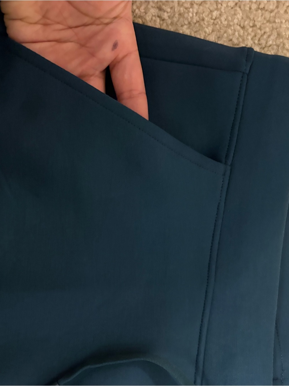 all in motion women’s Teal Chino Pants - Picture 5 of 9